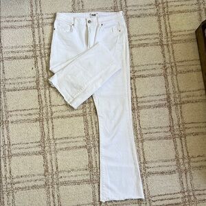PAIGE White Flare & Wide Leg Jeans